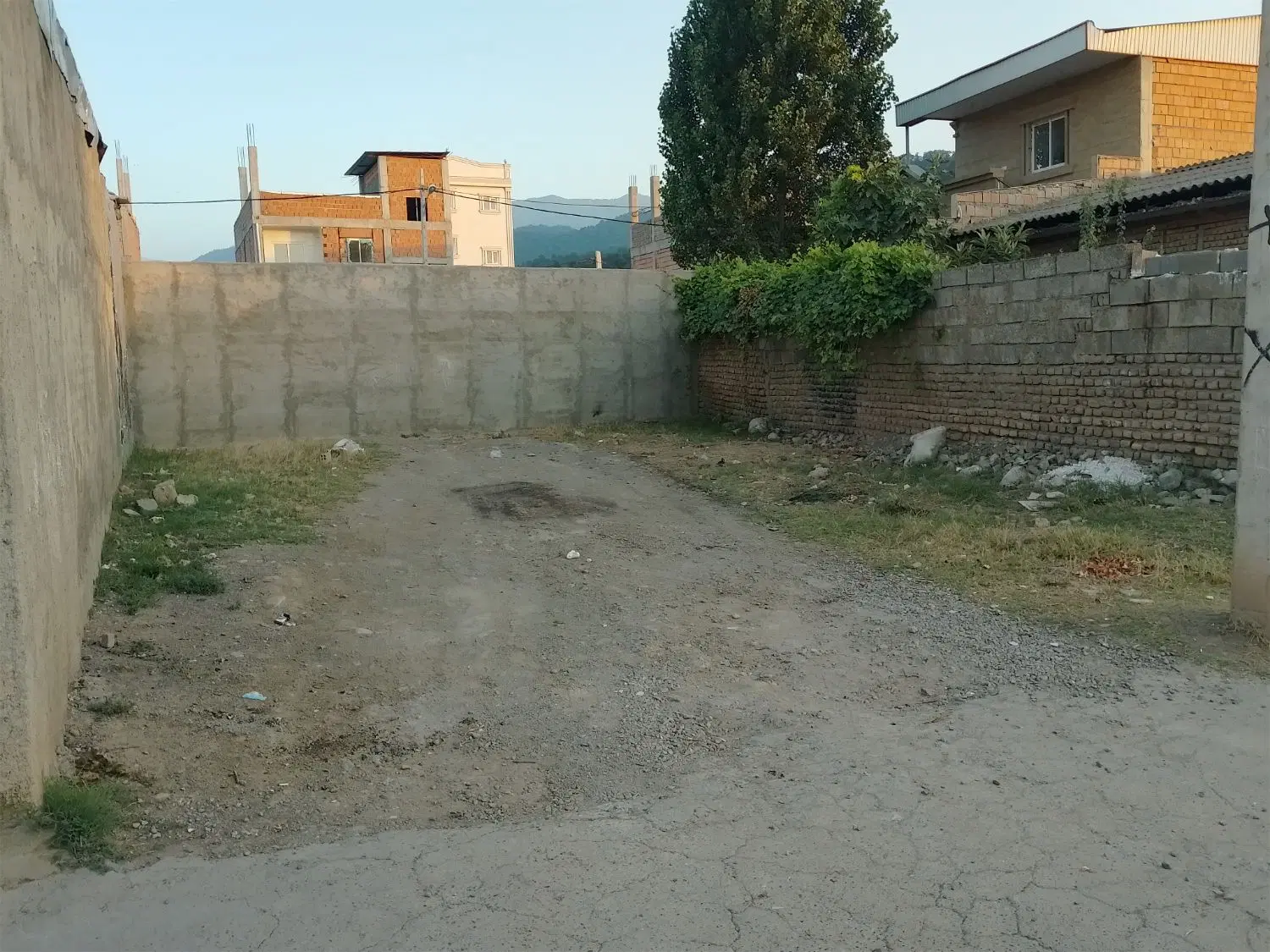 زمین ملکی رحمت آباد