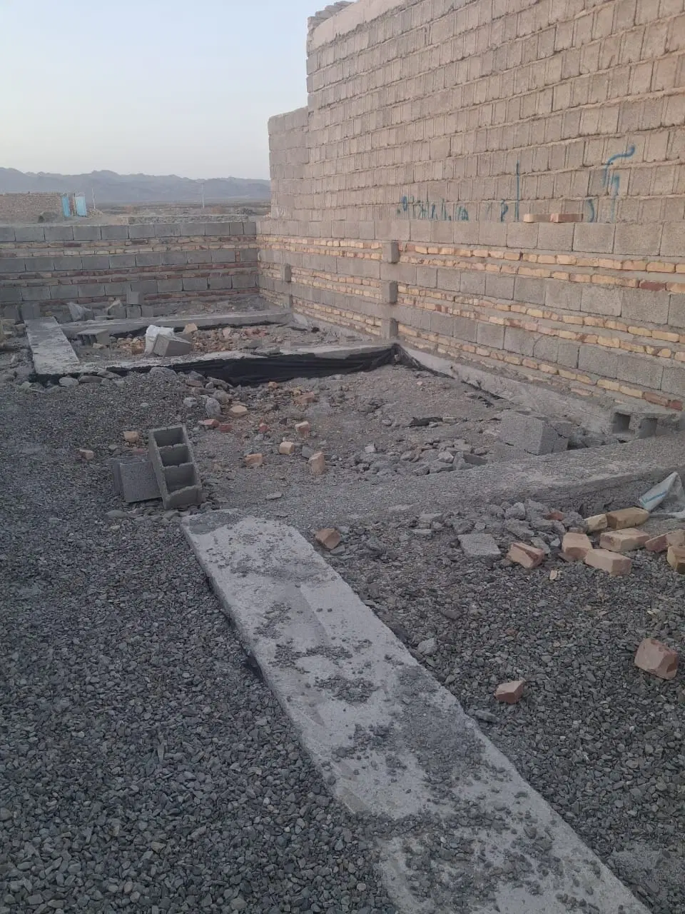 زمین نیمه کاره شرایطی ومعاوضه با سواری