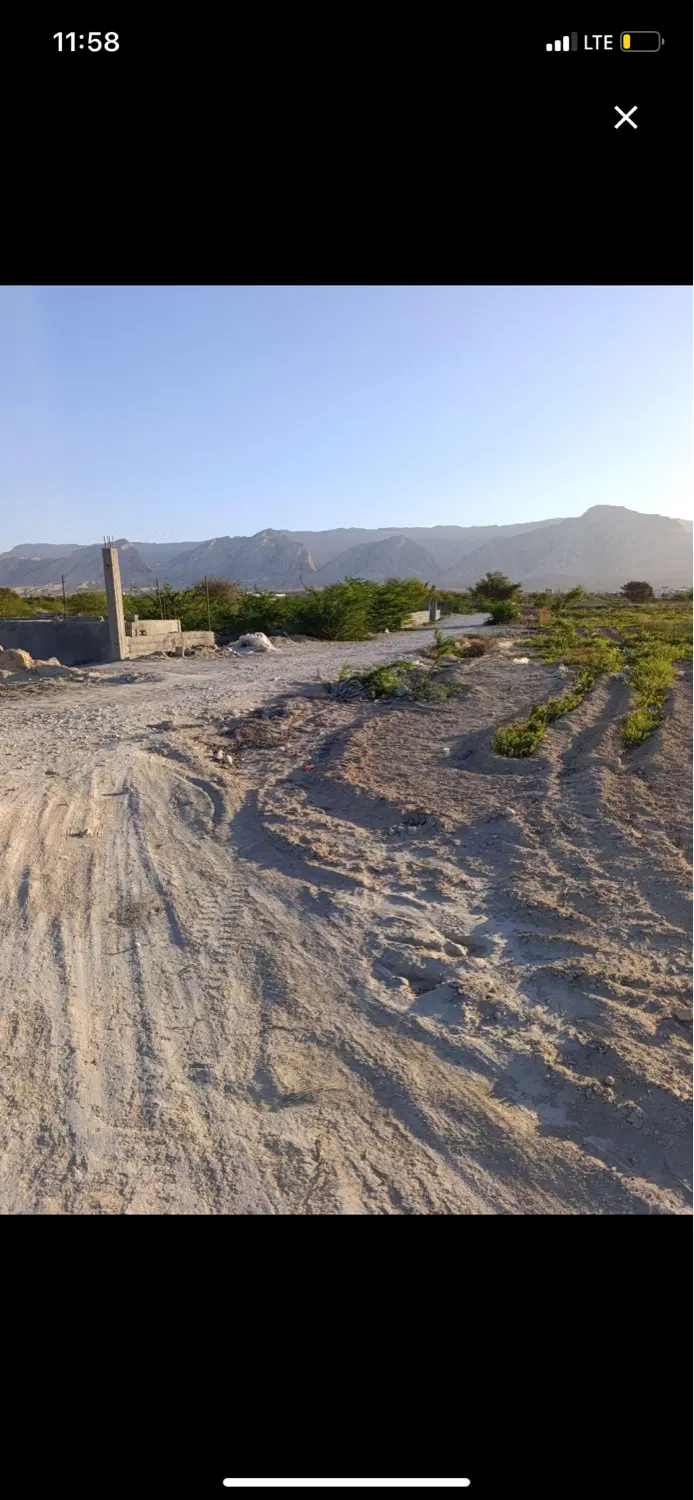 فروش ۹۰۰متر زمین باغی بنک