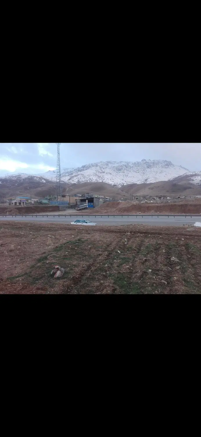 زمین فروشی بر اتوبان دورود به خرم اباد، سند تک برگ