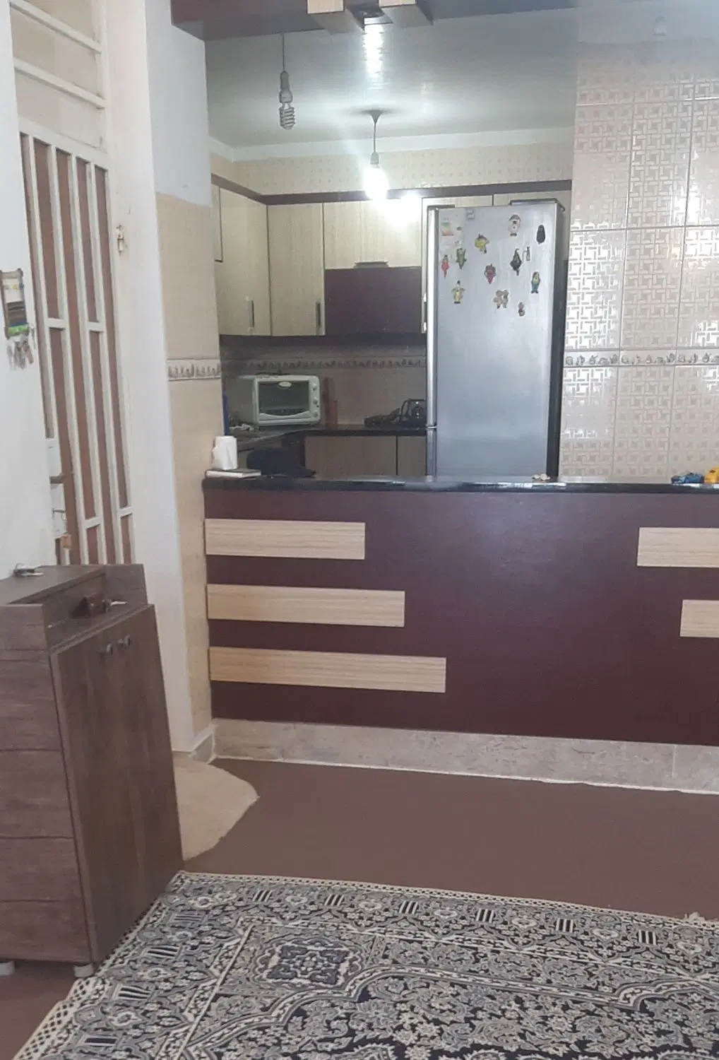 منزل ۹۵متری دو خواب وهال پذیرایی
