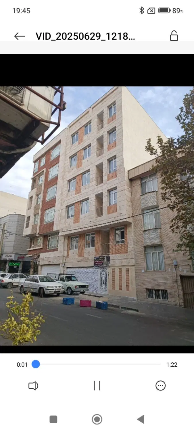 آپارتمان 54 متری 2 خوابه و غرق نور