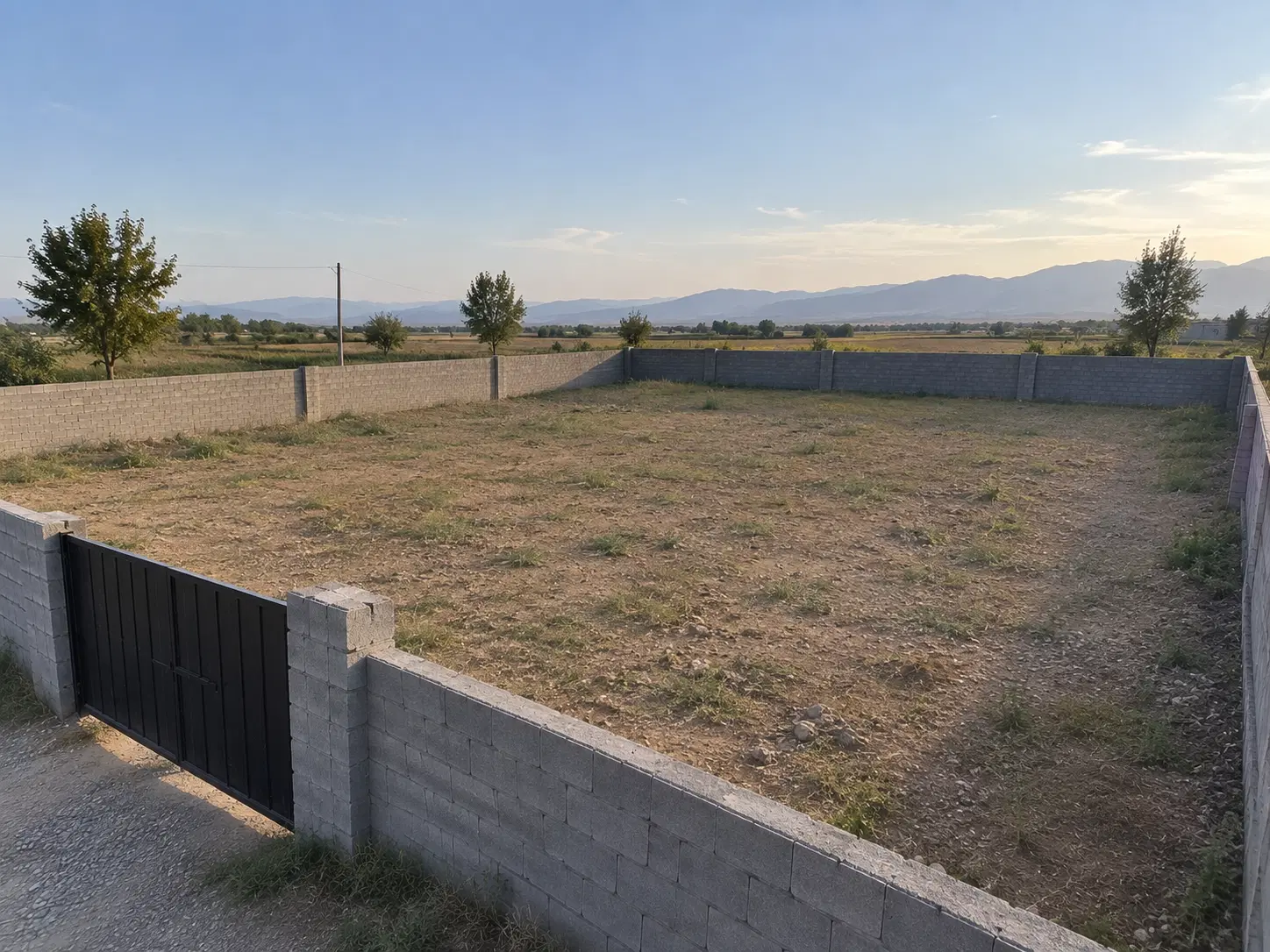 زمین در روستای بندچای