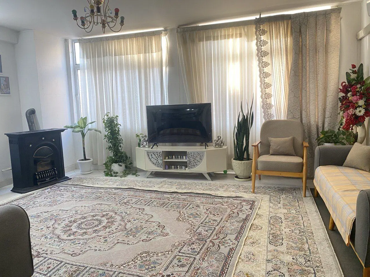 آپارتمان۷۵متری_۶دانگ‌ ۷۰متر_سند تک برگ_دوخواب_مفتح