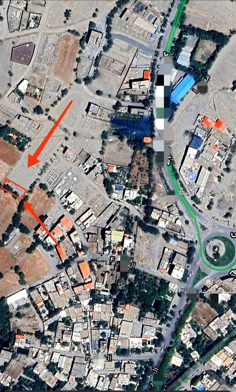 زمین مسکونی ۴۰۰متر