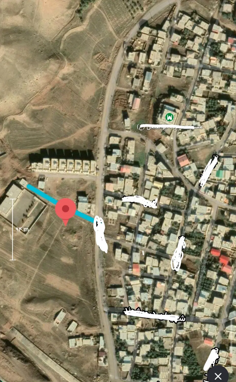 زمین مسکونی 225 متری در شهرک 31 خرداد
