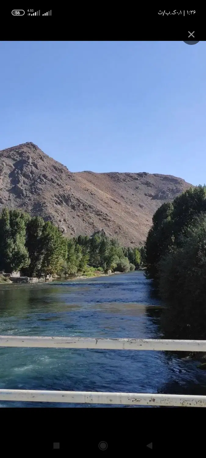 فروش زمین دوقدمی رودخونه (چلوان)