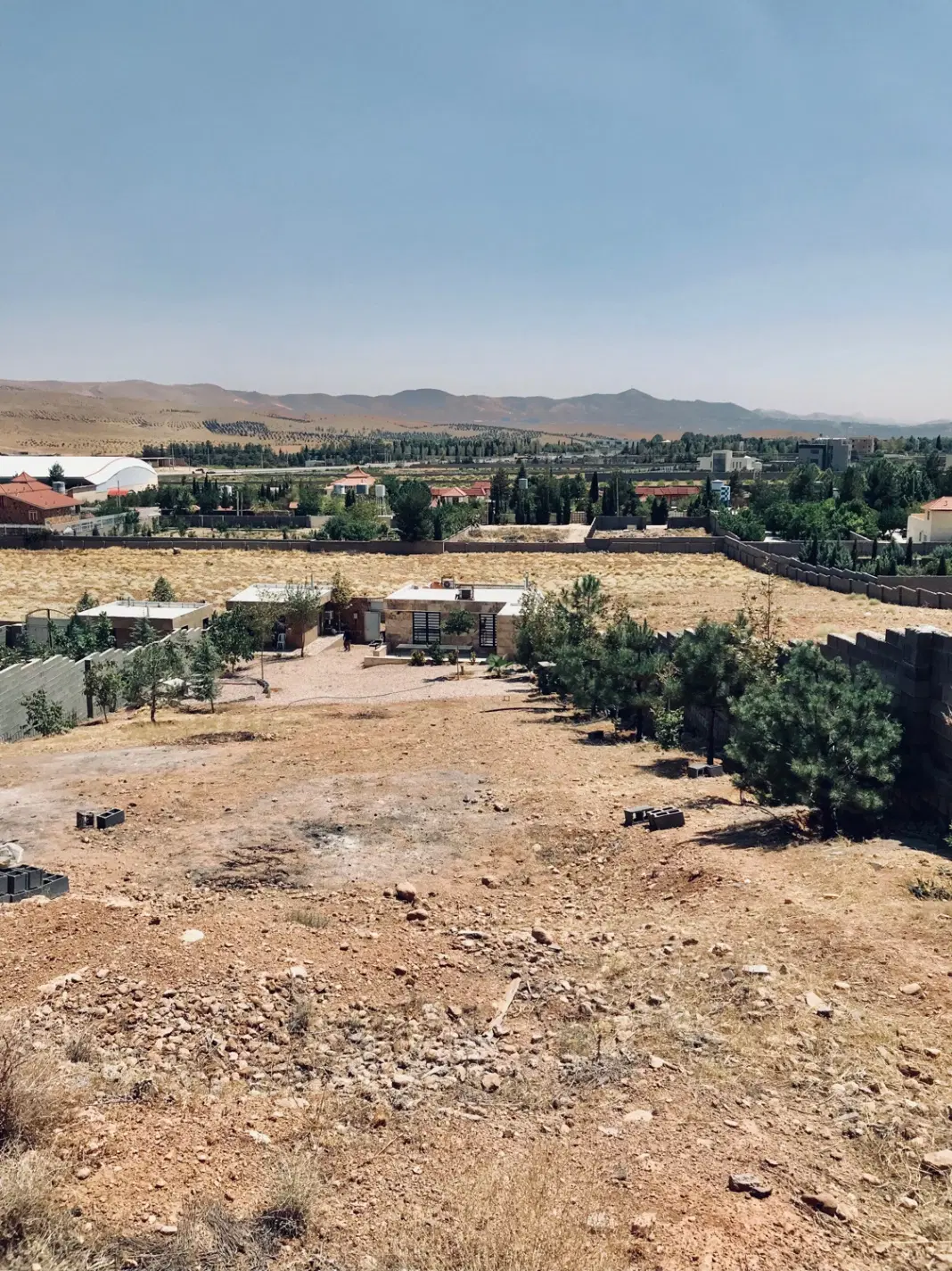 زمین باغی قلات ۱۴۰۰ متر