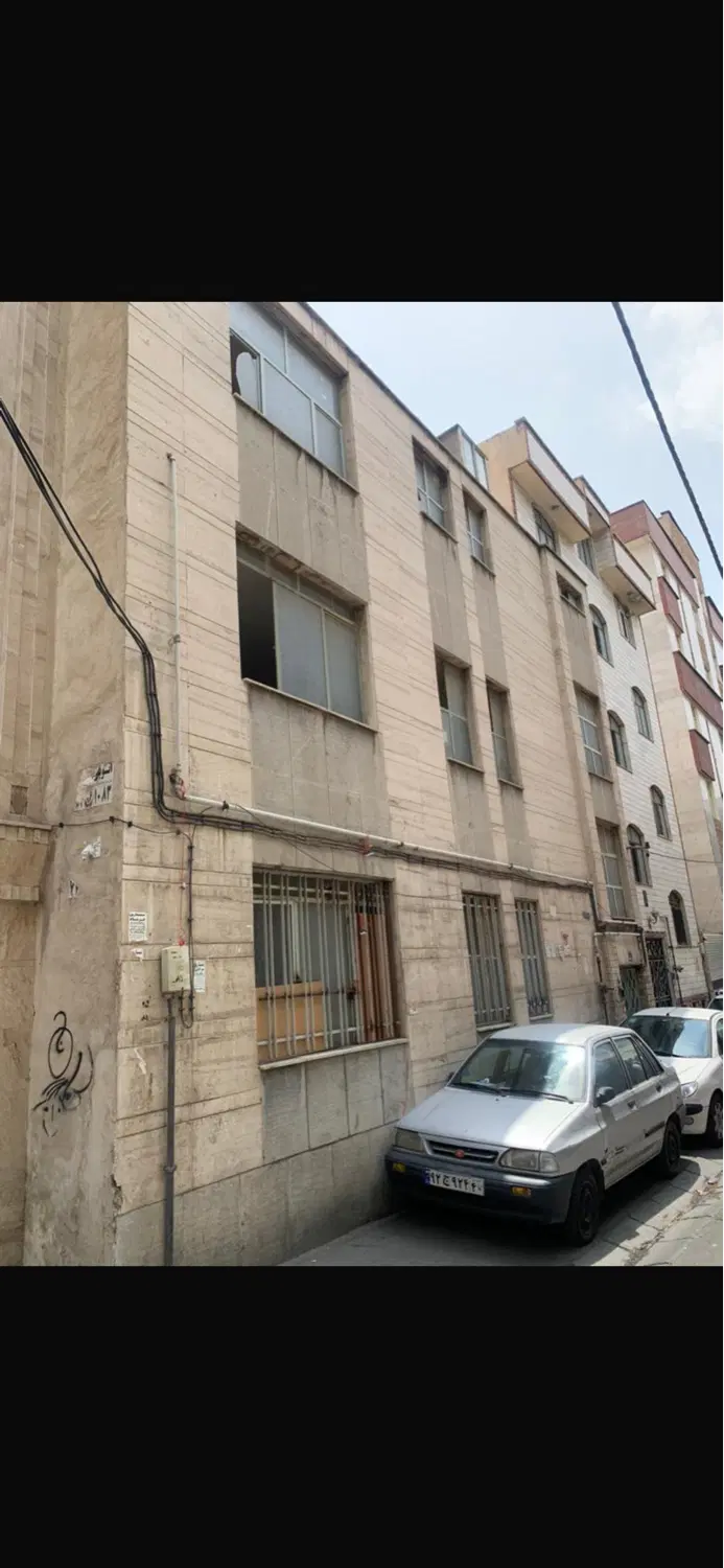 ۲۱۴ متر کلنگی مترو سبلان دستور نقشه ۵ طبقه