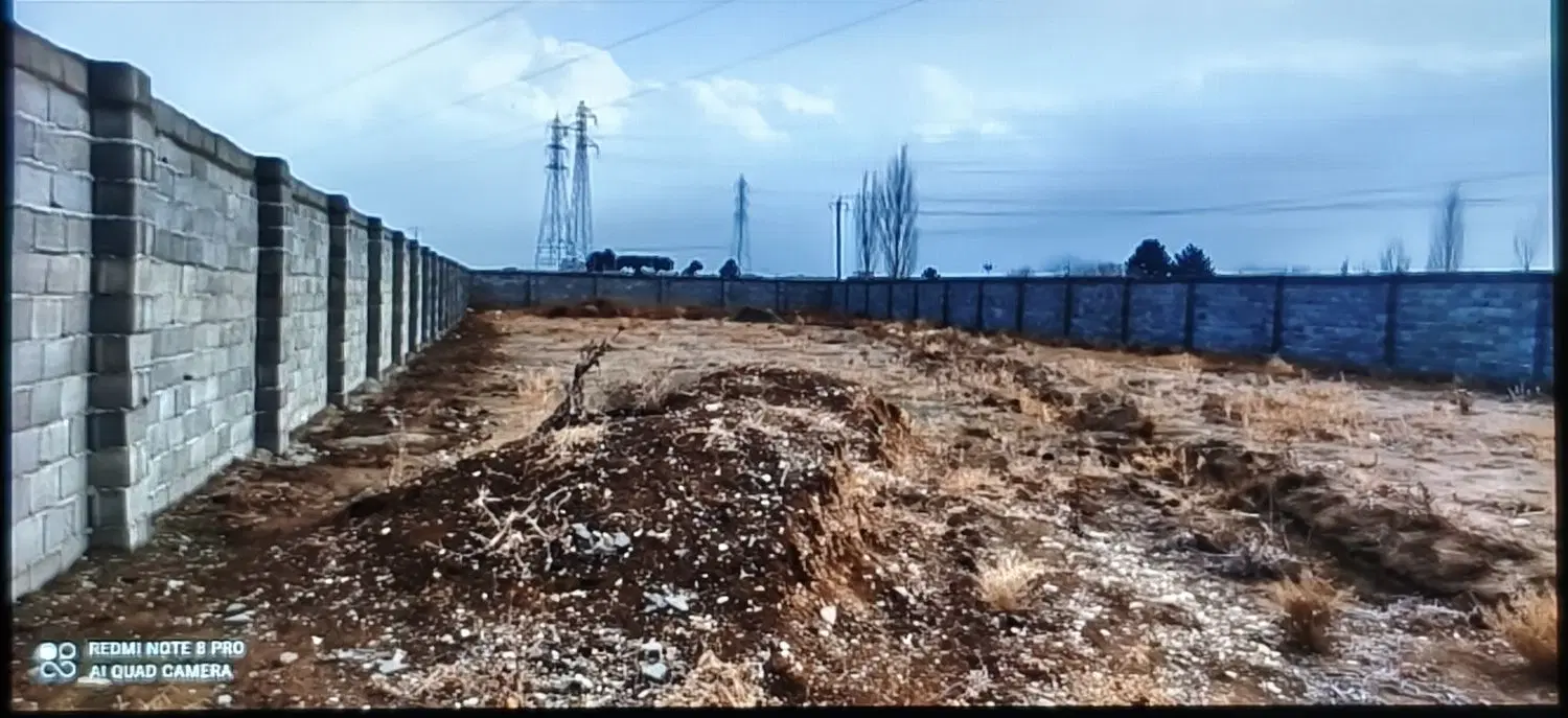 زمین ۲ هزار متر چهار باغ بوستان