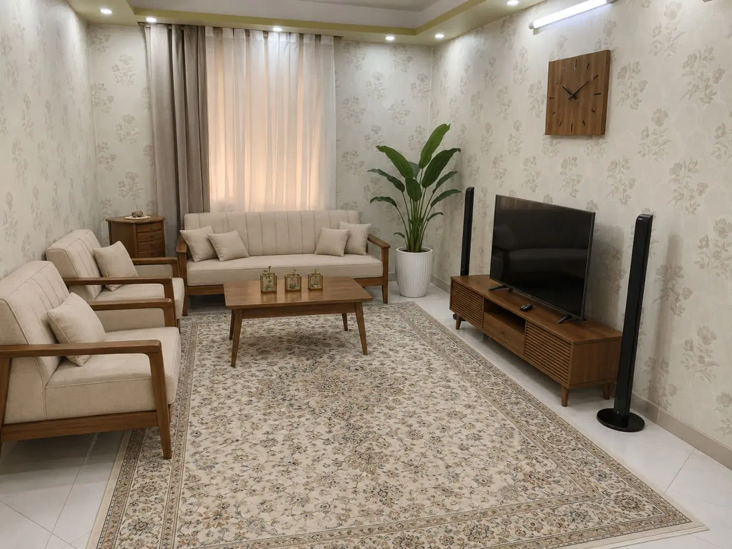 آپارتمان شیک و دلباز
