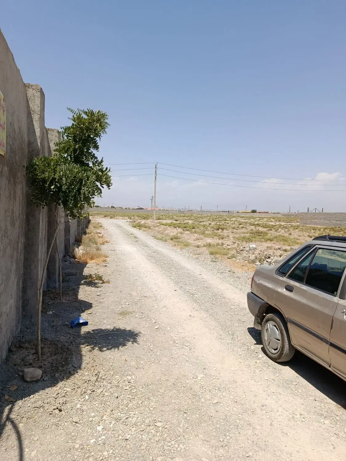 یک قطعه زمین 600متری