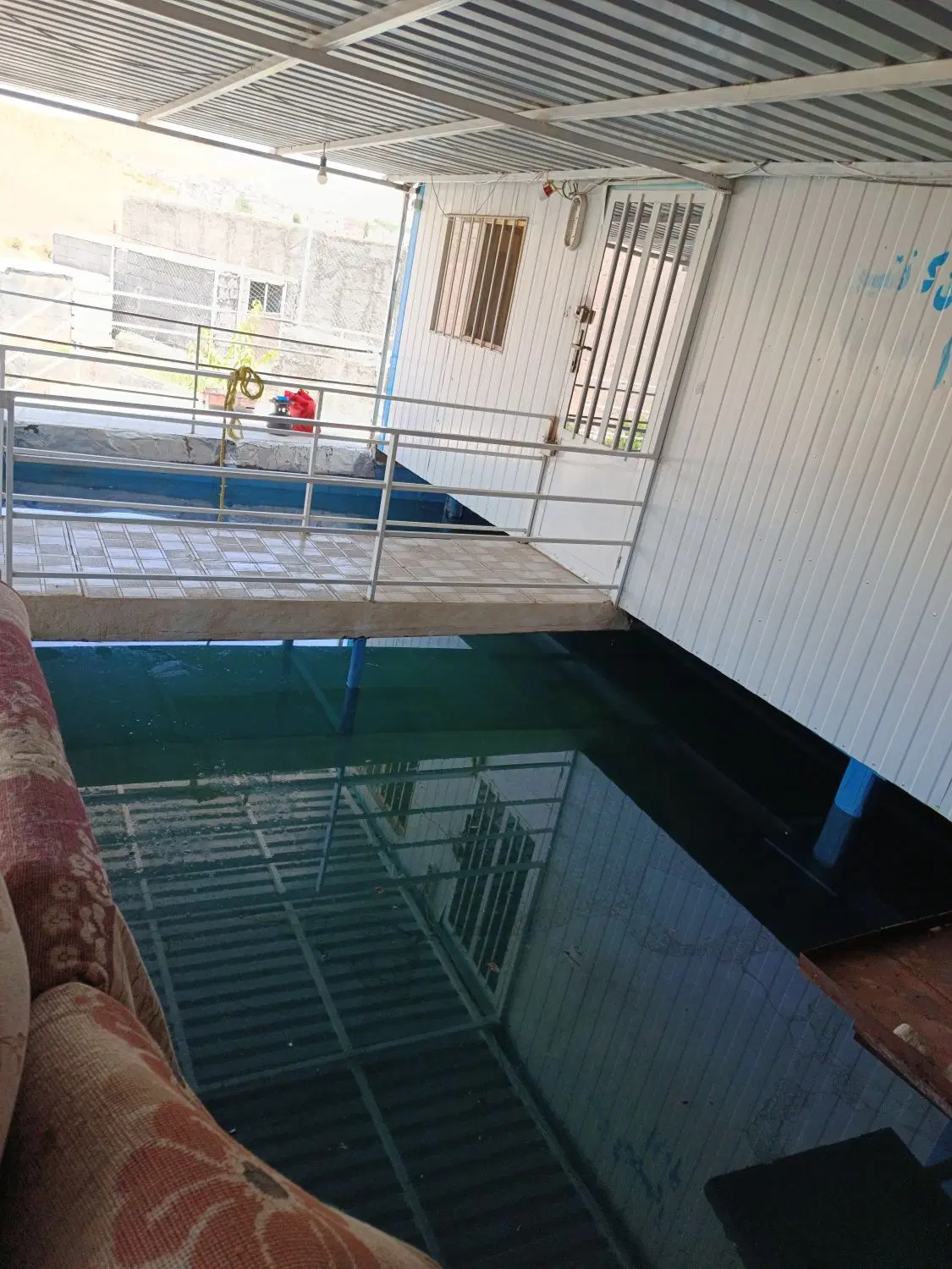باغ روبروی نیروگاه قلیان