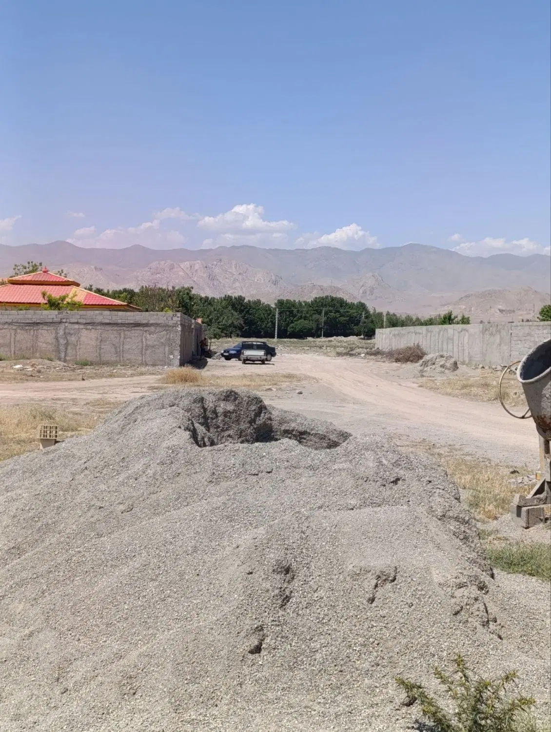 ۱۴۰متر زمین معاوضه باماشین