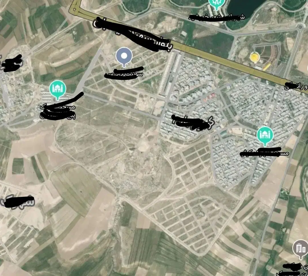 زمین شهرک نفت و گاز