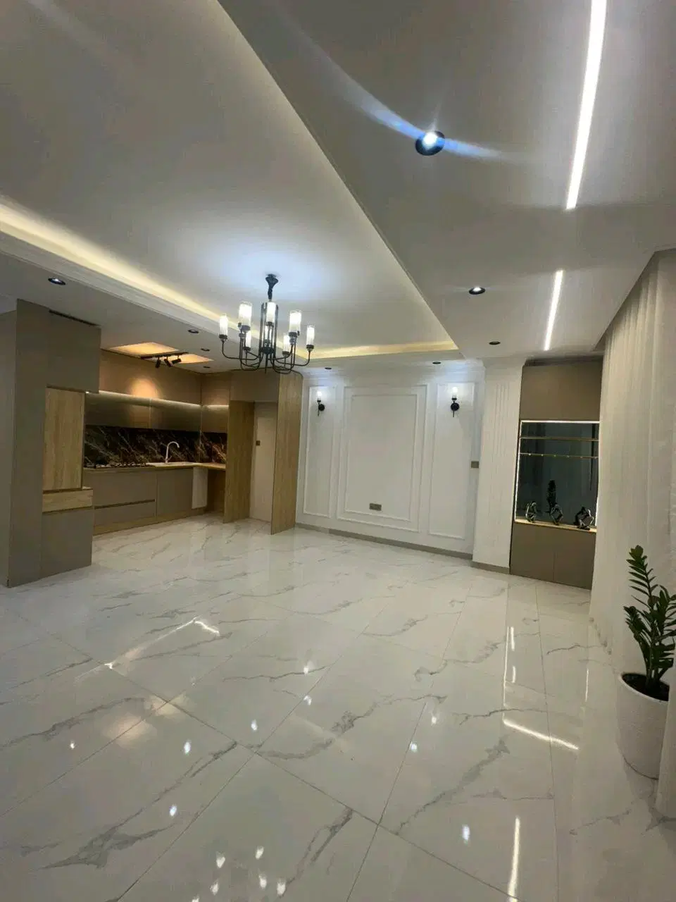 55متر سالن پرده خور سند تک برگ_پارکینگ سندی