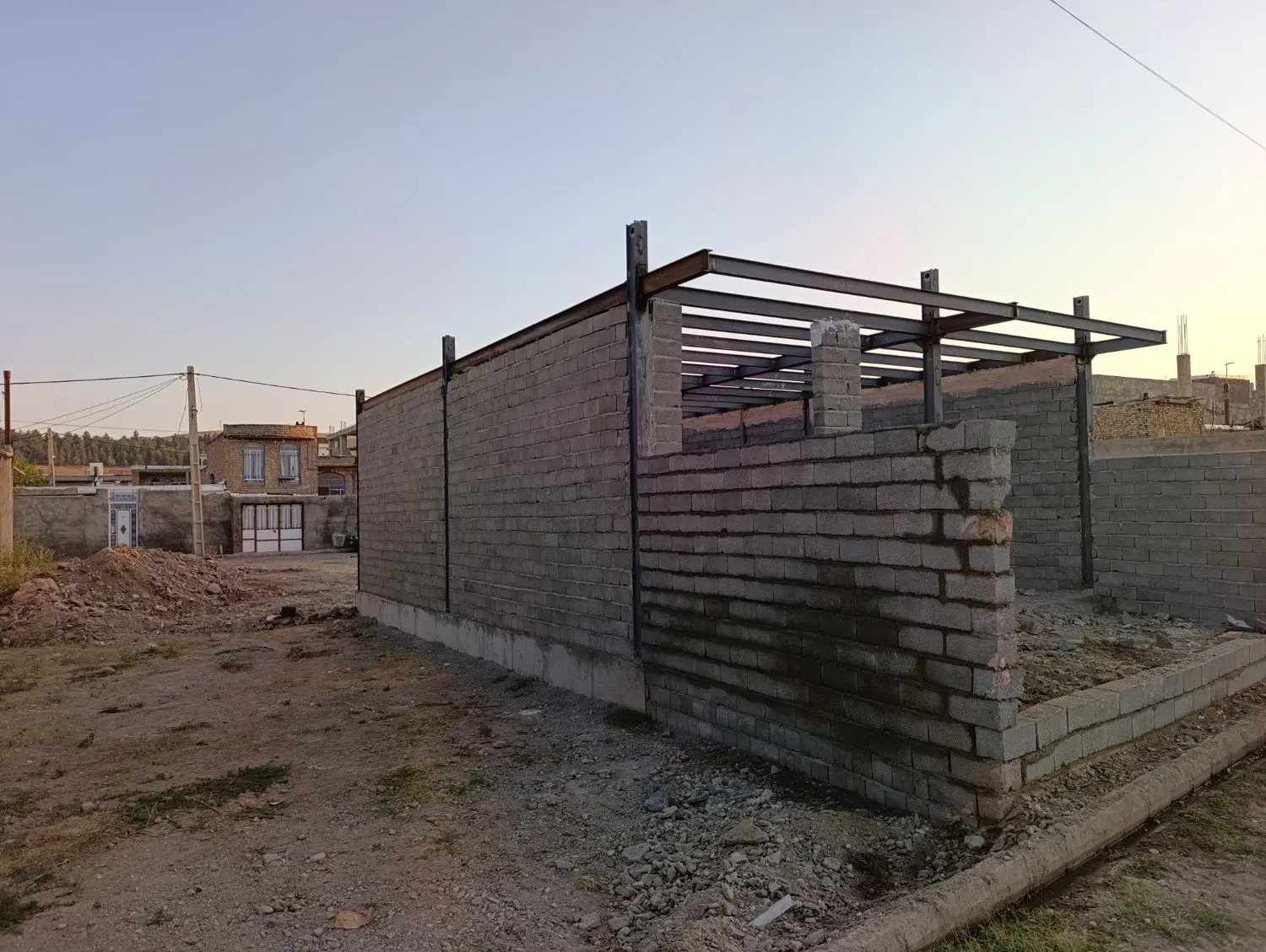ساختمان اسکلت تفکیکی
