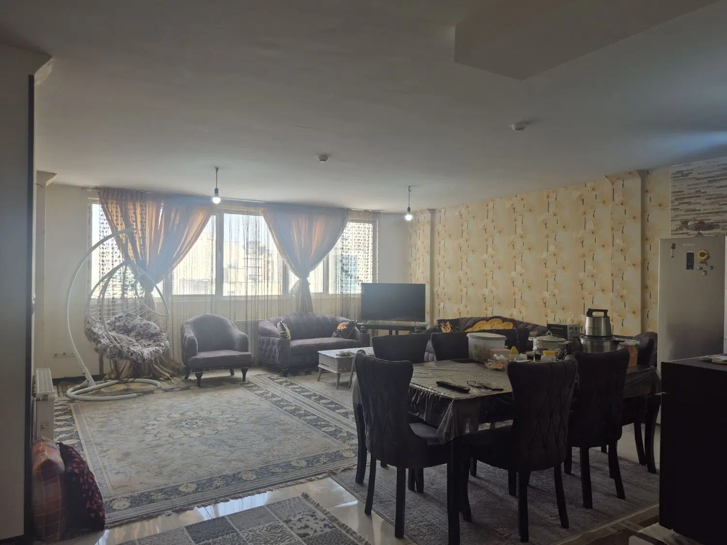 آپارتمان ۱۲۱ متری ۲ خوابع خوش نقشه پارامنت