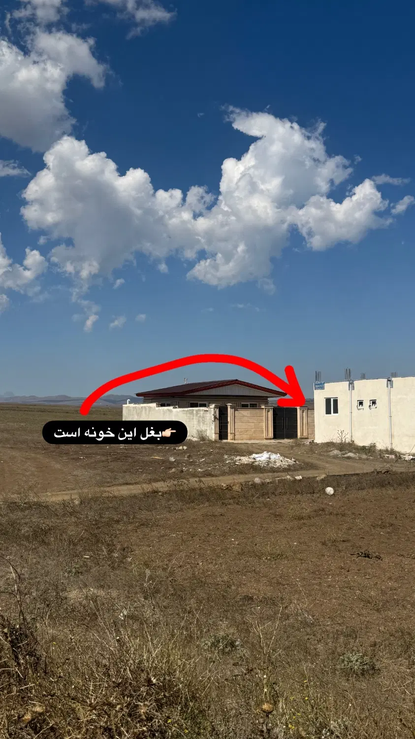 زمین مسکونی ۲۰۰ متر دو نبش واقع در ننه کران