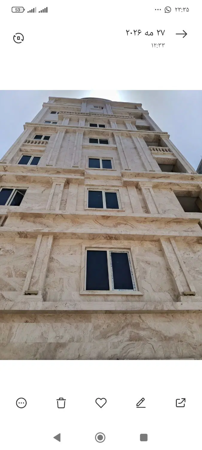 فروش آپارتمان 165متری سه خواب مهر شهر