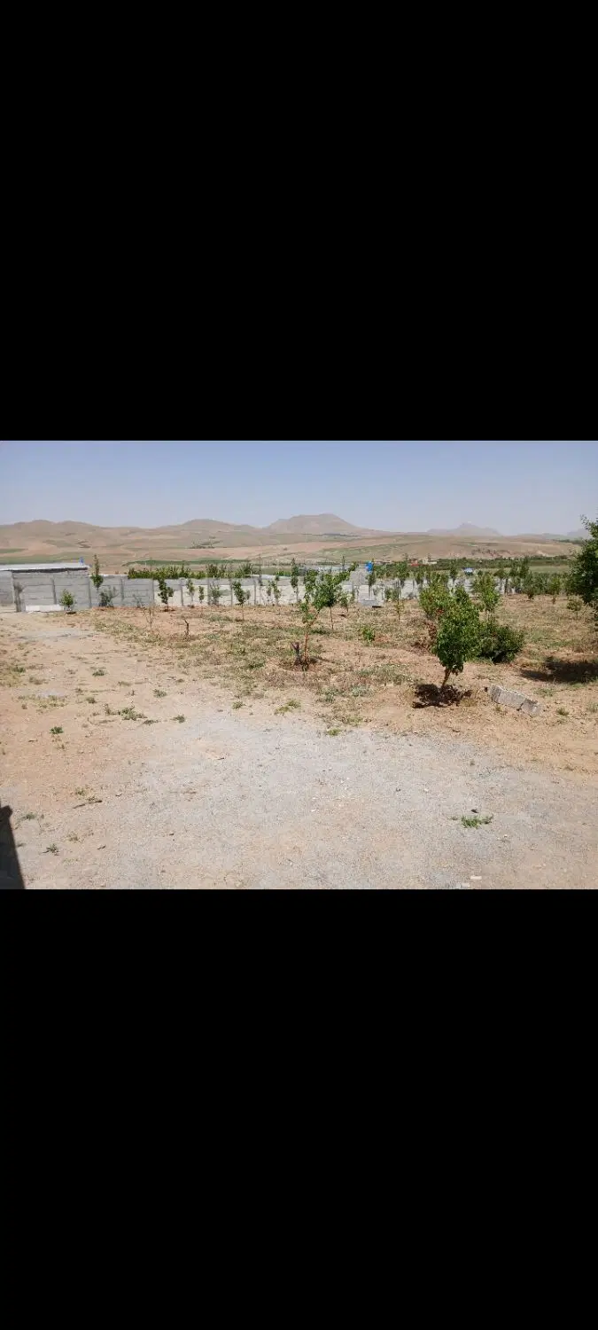 باغ ۷۰۰ متری ۴ دیواری ۲۰ کیلومتری همدان