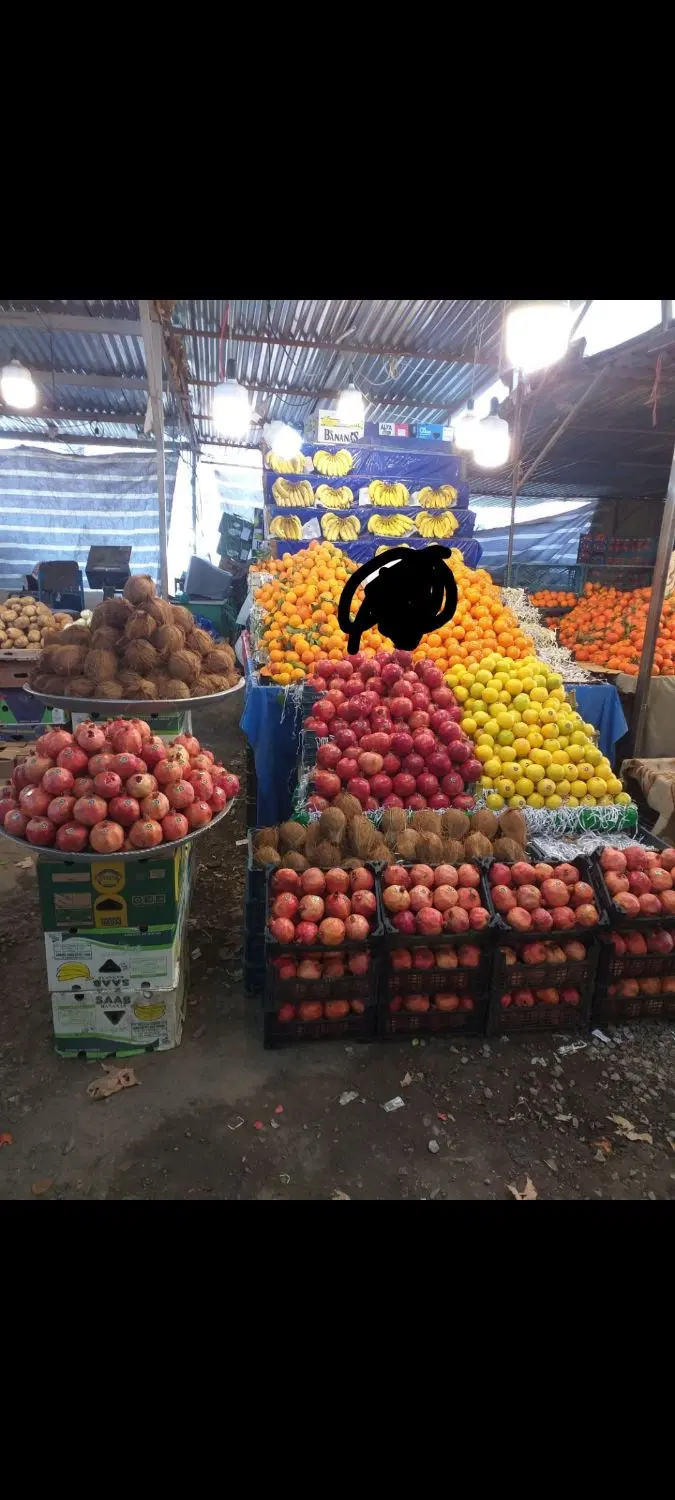 غرفه میوه فروشی