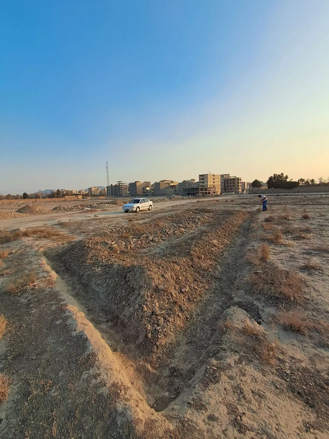 فروش ۱۱۲متر زمین دوبر درصفادشت خیابان مدرسه مزرعه