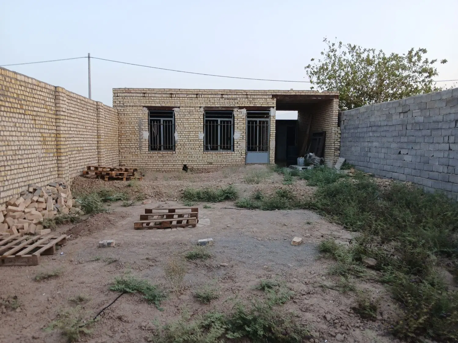 باغ صفکاری شده .