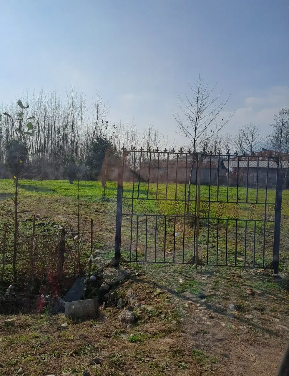 زمین  ۳۲۳ متر سند تک برگ مسکونی
