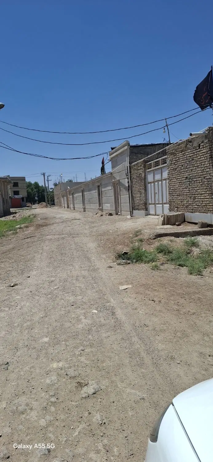 زمین اماده ساخت پی ریزی شده