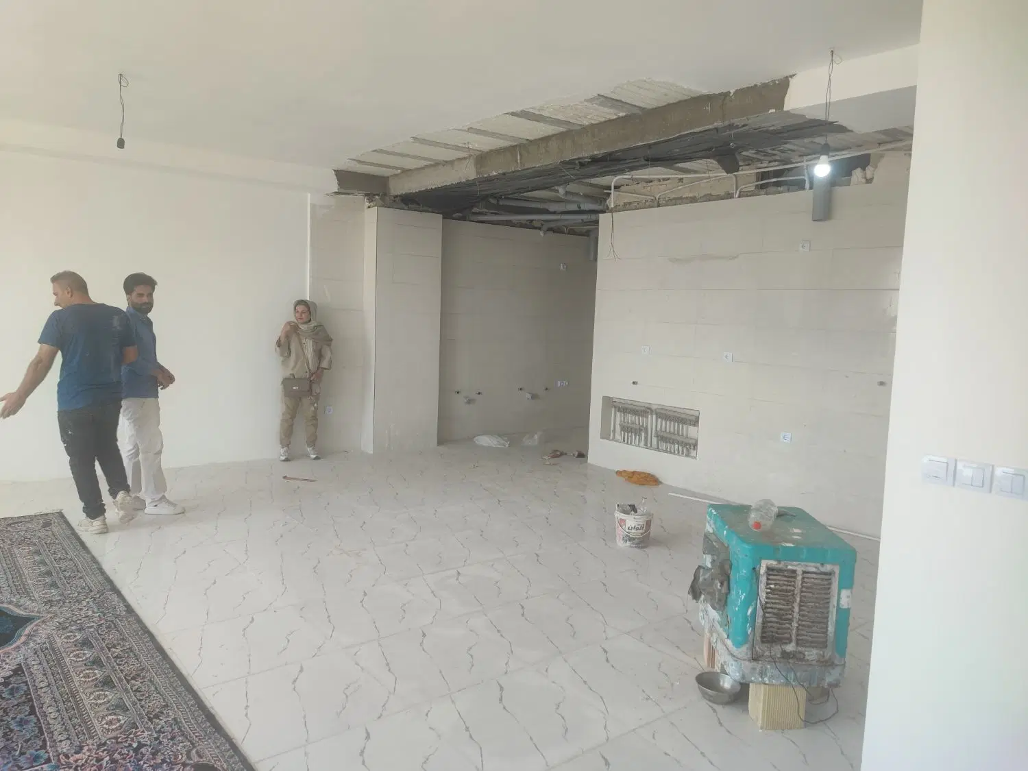 فروش یک واحد آپارتمان دو خوابه ۱۰۵متر شهرک پرواز