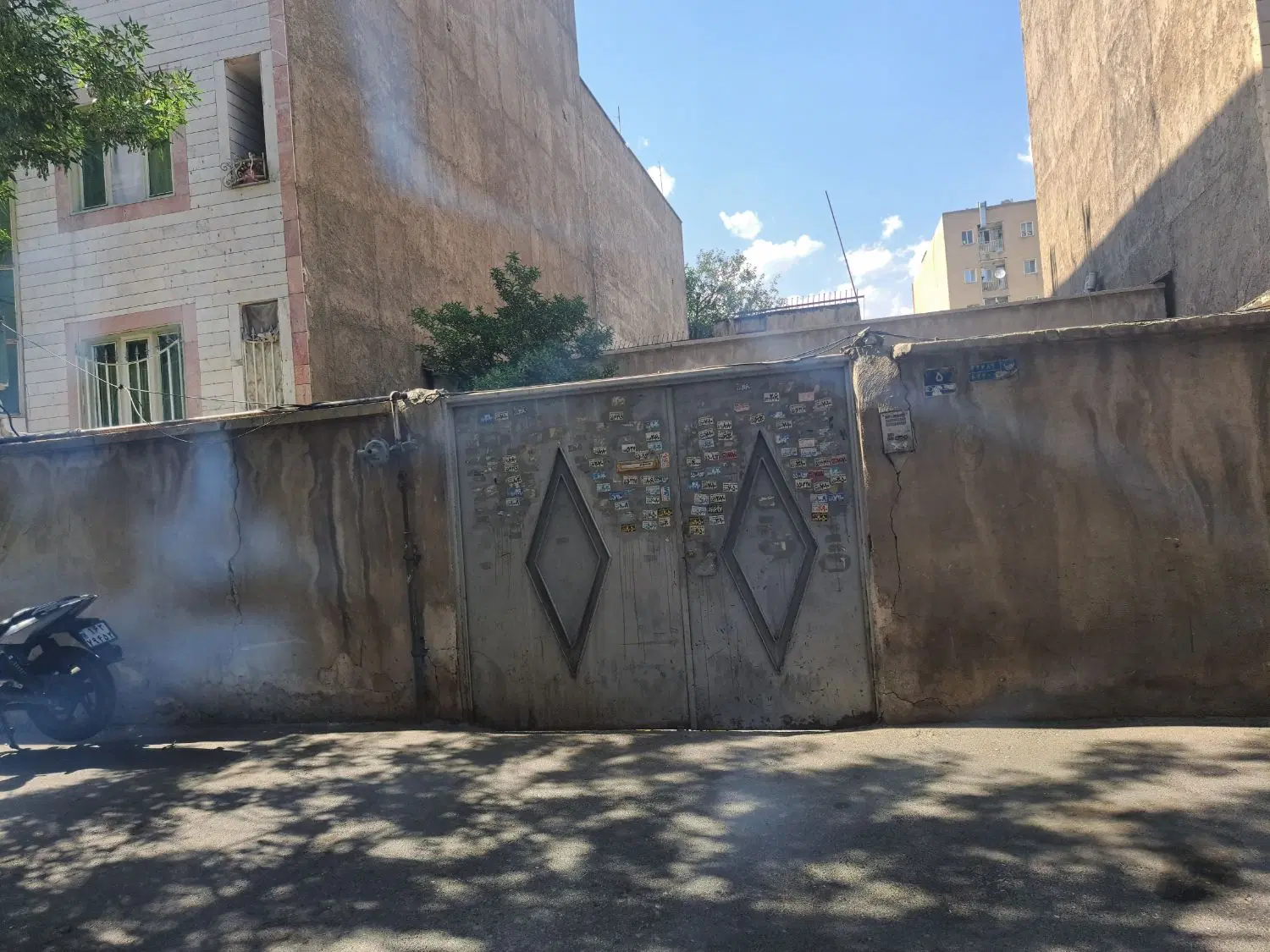 ۱۶۵ متر تجمیع دو پلاک