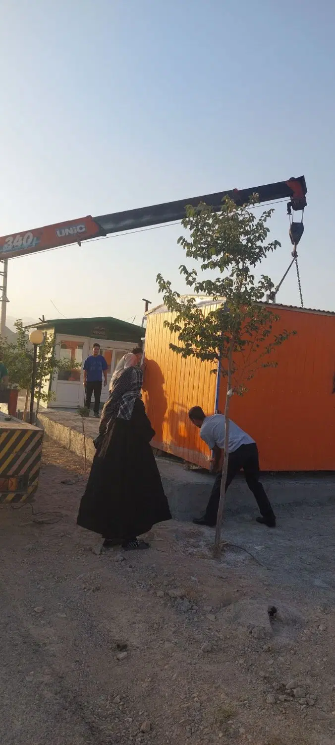 اجاره کانکس نگهبانی به عنوان سوپر مارکت