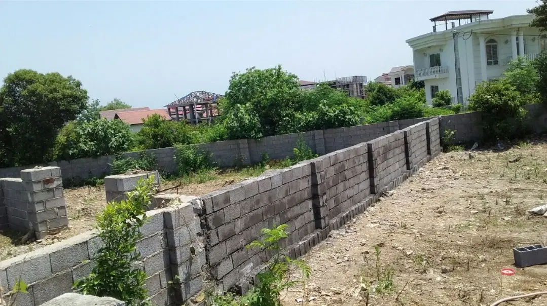 یک قطعه زمین مسکونی ۳۱۲ متر مربع در نحویان