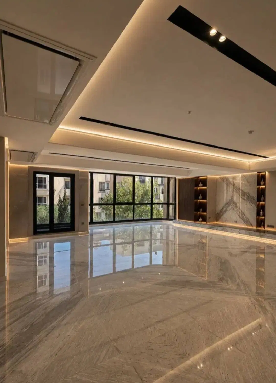 سعادت اباد مروارید 165 متر 3 خواب تخلیه نوساز