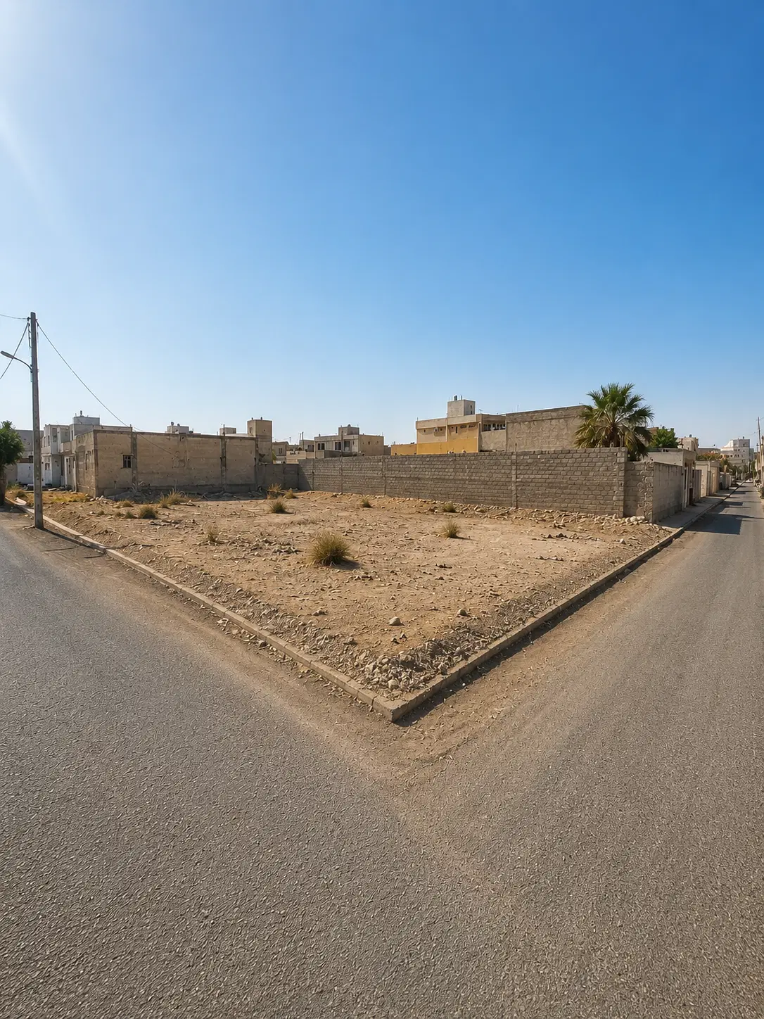 فروش زمین دو نبش پشت بیمارستان