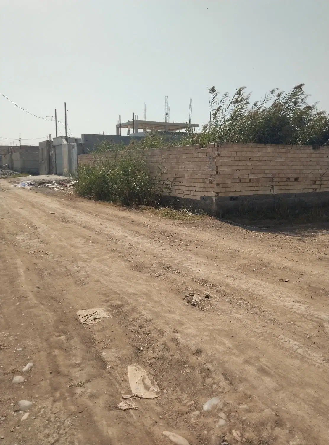زمین مسکونی 120متر