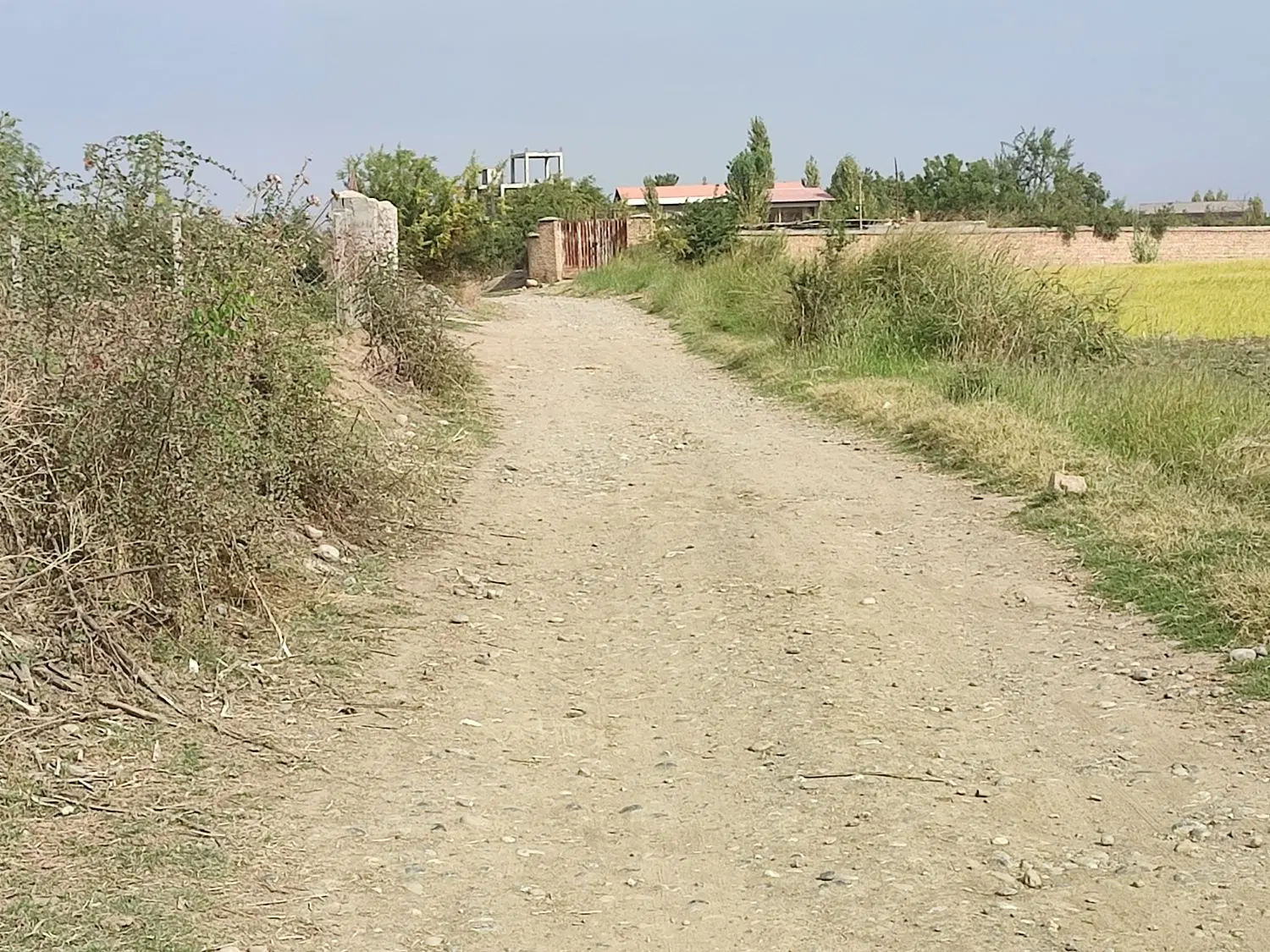 زمین تفکیک شده مناسب باغ روستای اصفهانکلاته