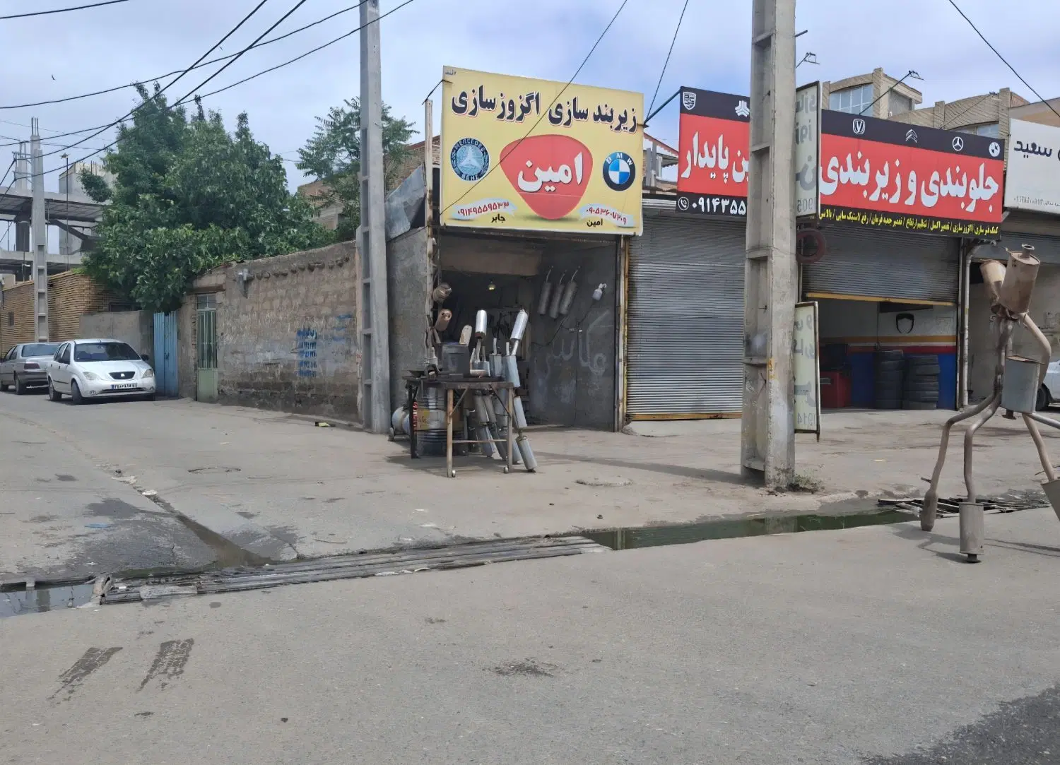 خانه مسکونی ویلایی پشت تجاری