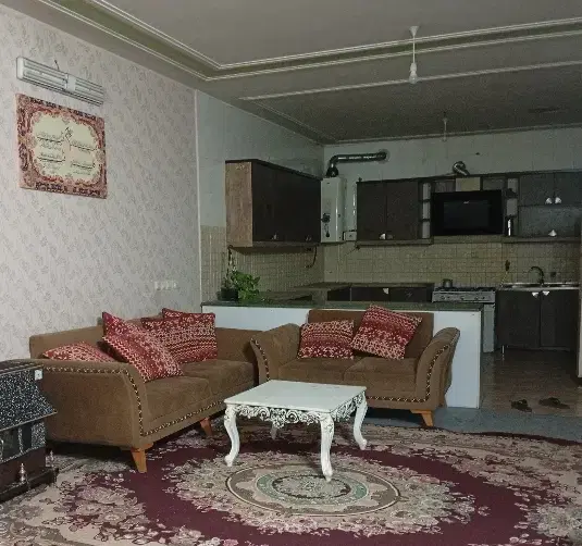 منزل مبله واحد اجاره ای روزانه نیم روز لوکس مرتب