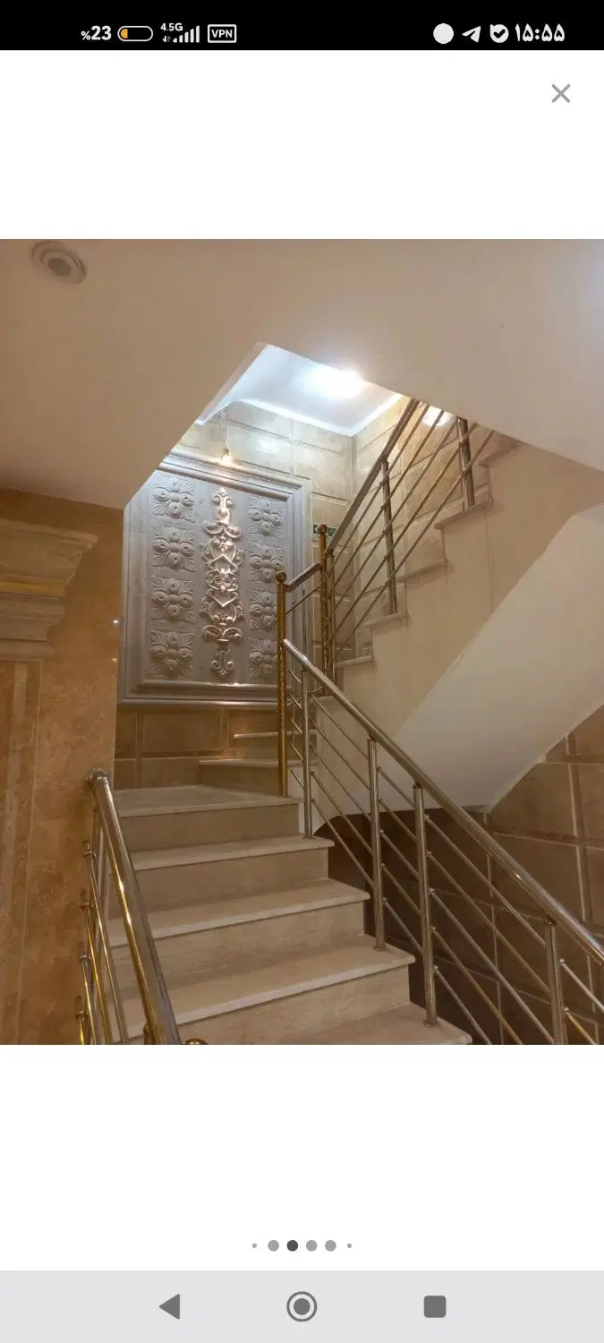 دوخوابه شیک در ساختمان لوکس_شهرک فرهنگیان