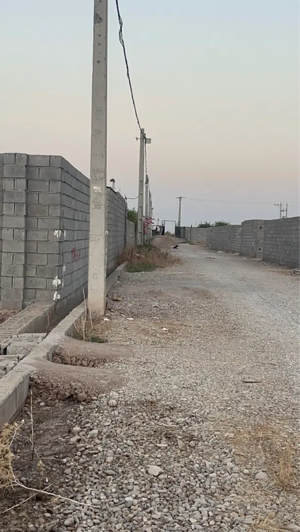 ۵۰۰ متر زمین باغی آماده ساخت
