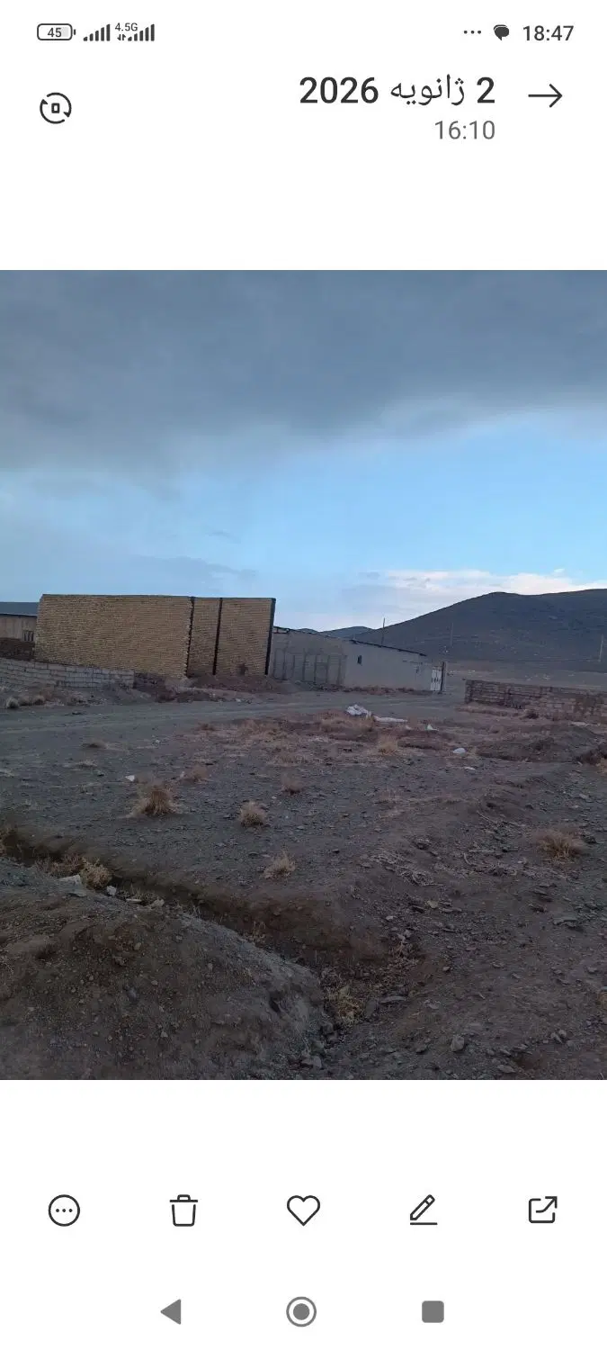 100متر زمین ویلایی