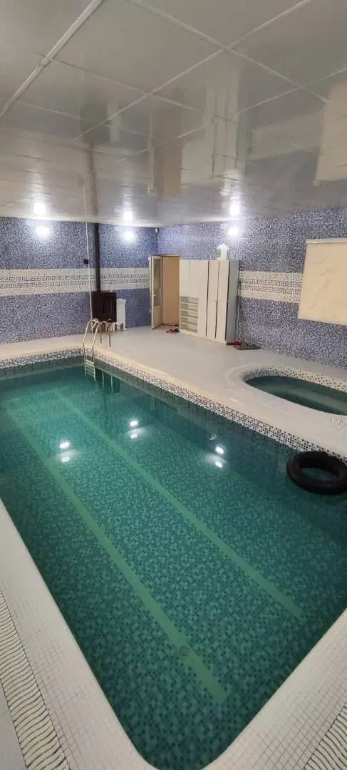باغ ویلابااستخرآبگرم وبیلیارد، جکوزی، اول شاندیز