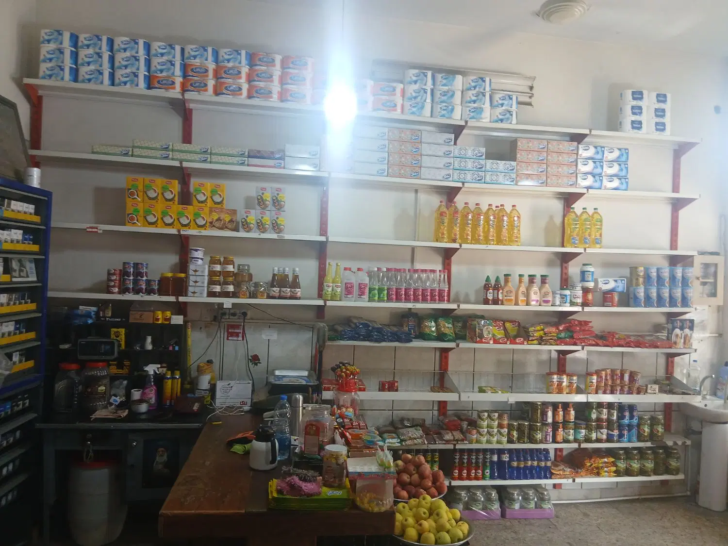 واگذاری مغاره سوپر مارکت با تمام وسایل