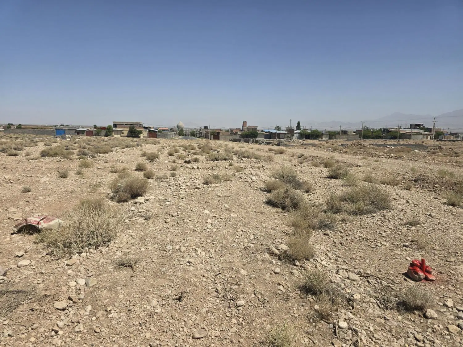 زمین فرزنداوری درمحی اباد