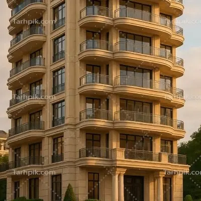 شش واحد آپارتمان یکجا
