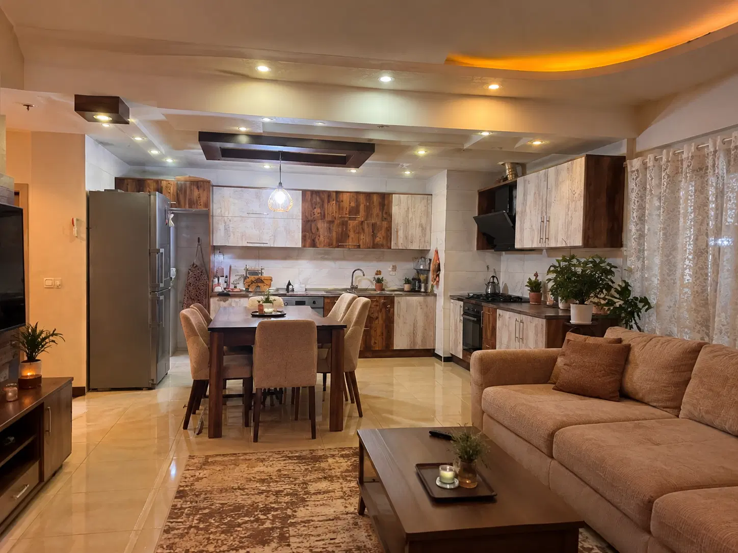 ۸۴متر خوش نقشه فول امکانات در اندیشه فاز ۳ پرنیان
