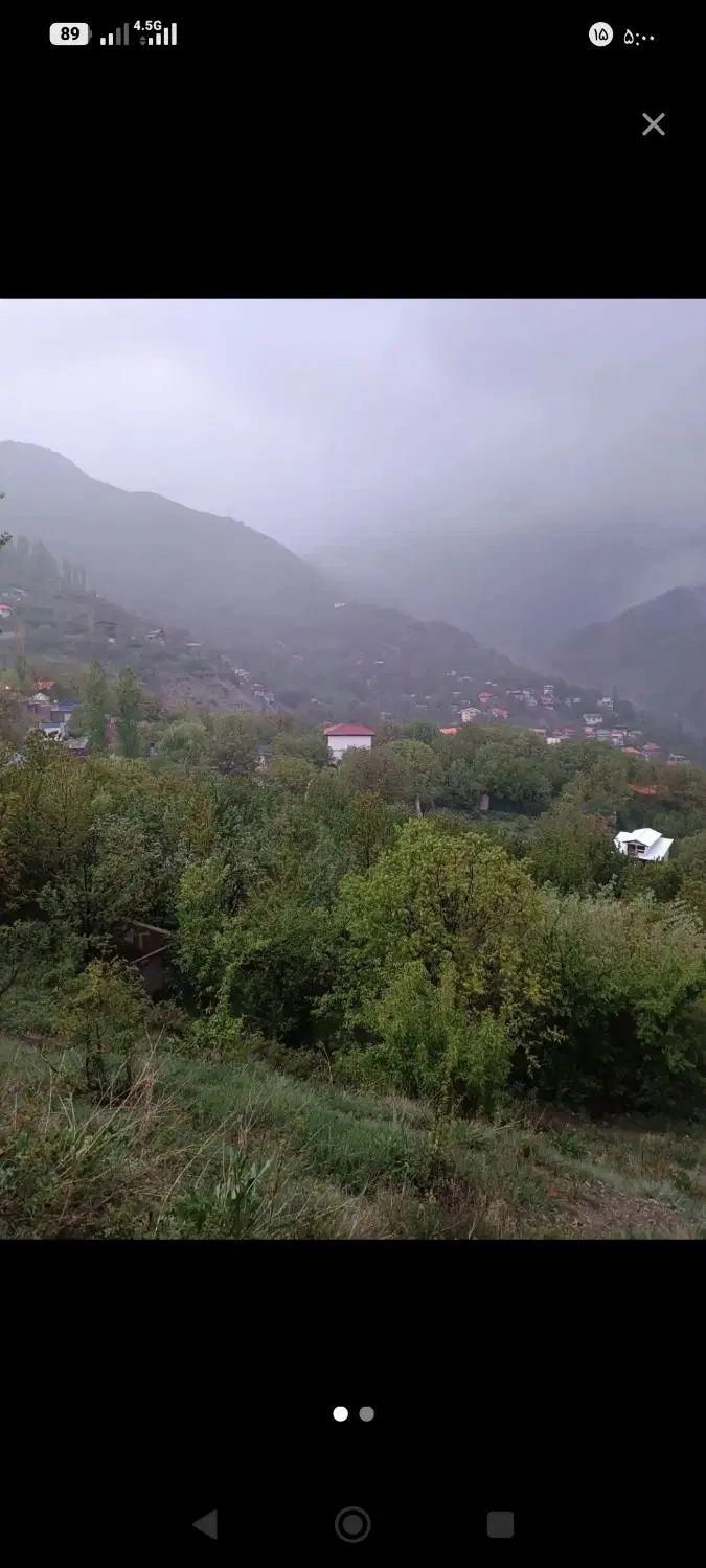 زمین باغی روستای زیبای کلوان