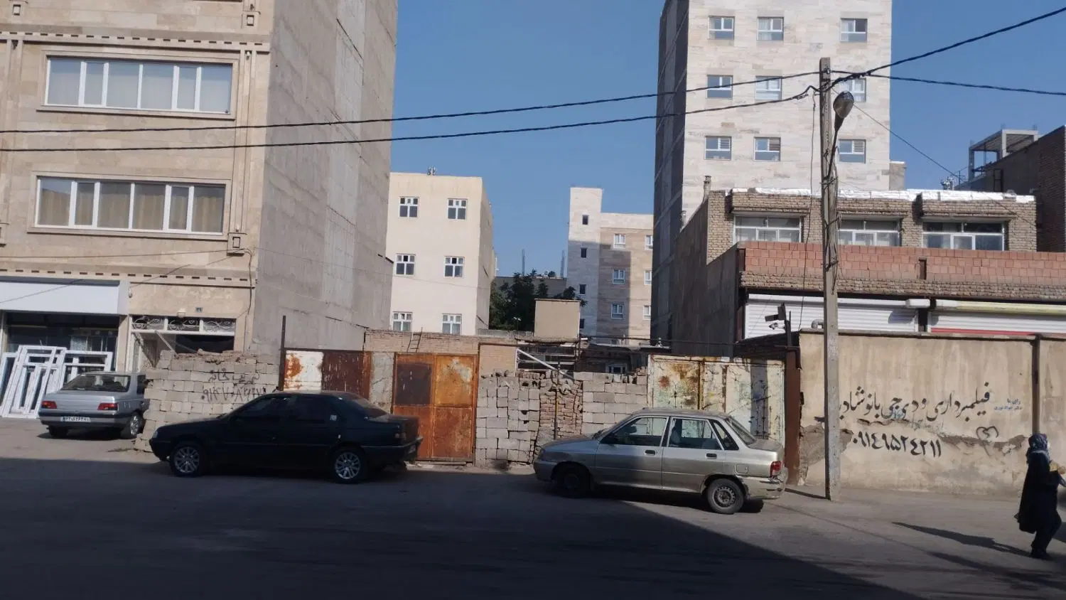زمین ۲۸۵ متری بر اصلی خیابان مبارکی